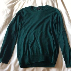 J.Crew Emerald Green Cashmere sweater 💚☀️